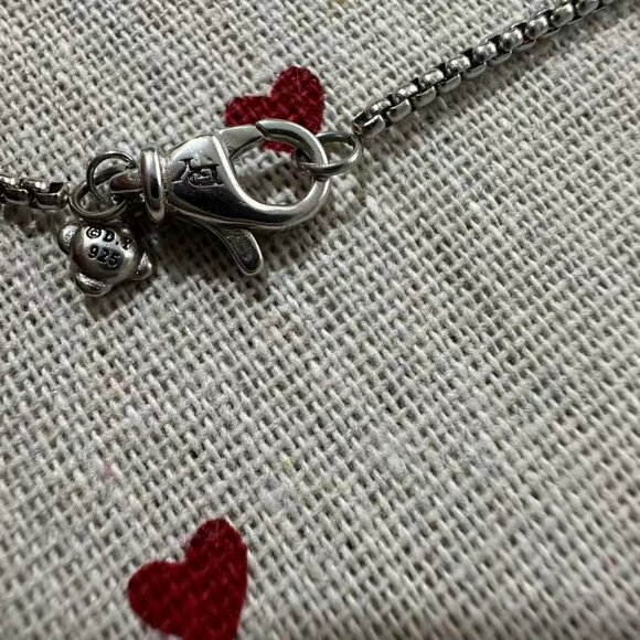 David Yurman Cylinder Cross Necklace - Picture 4 of 6